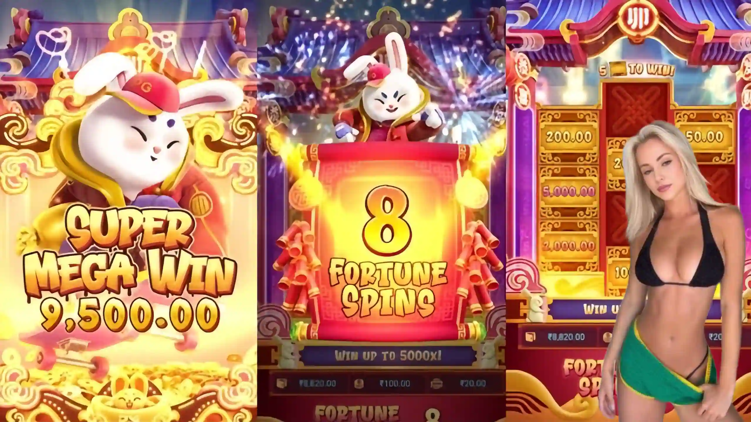 Wild Expansivo Fortune Rabbit 89e - Coelho Dourado que Expande